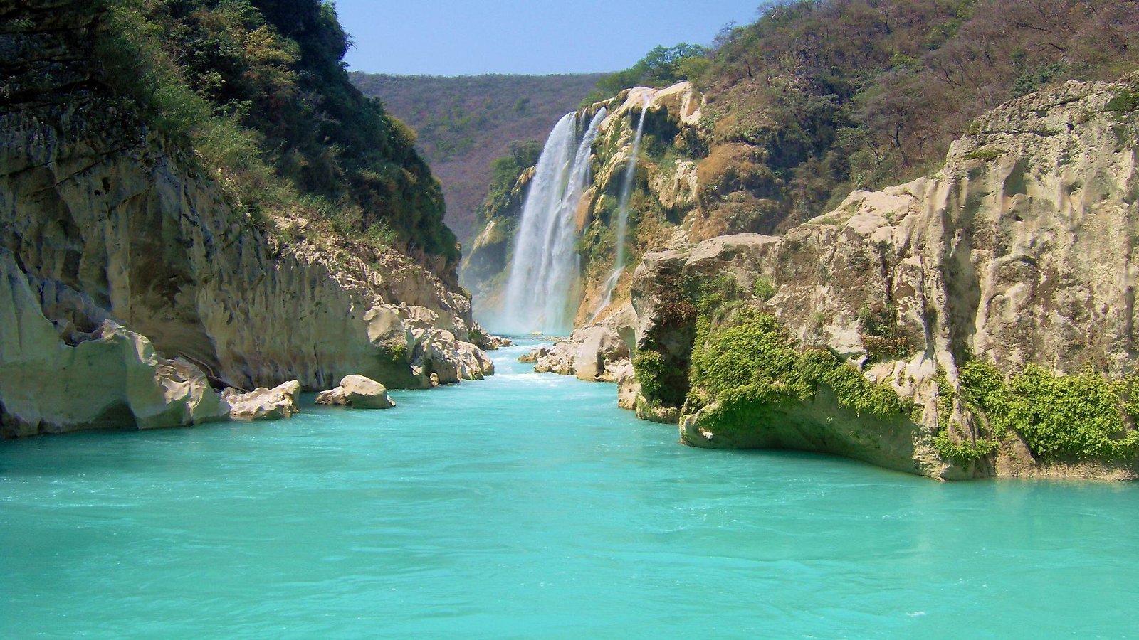 Río o cascada de la Huasteca Potosina
